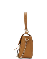 Светло-коричневая кожаная сумка-саквояж от Chloé