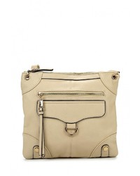 Светло-коричневая кожаная сумка через плечо от Call it SPRING