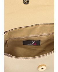 Светло-коричневая кожаная сумка через плечо от Jane Shilton