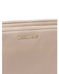 Светло-коричневая кожаная сумка через плечо от MICHAEL Michael Kors