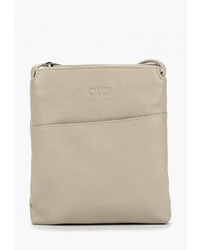 Светло-коричневая кожаная сумка через плечо от Olci