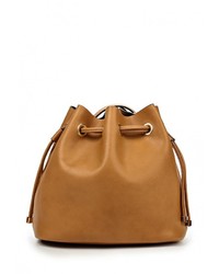 Светло-коричневая кожаная сумка через плечо от Parfois