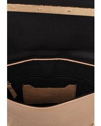 Светло-коричневая кожаная сумка через плечо от Topshop