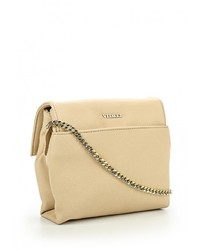 Светло-коричневая кожаная сумка через плечо от Vitacci