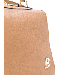 Женская светло-коричневая кожаная сумка от Bally