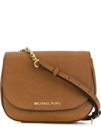 Женская светло-коричневая кожаная сумка от MICHAEL Michael Kors