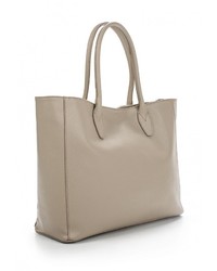 Женская светло-коричневая кожаная сумка от Moronero