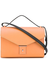 Женская светло-коричневая кожаная сумка от Pb 0110