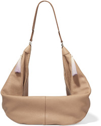 Женская светло-коричневая кожаная сумка от The Row