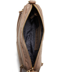 Женская светло-коричневая кожаная сумка от Botkier