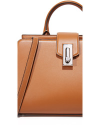 Женская светло-коричневая кожаная сумка от Marc Jacobs