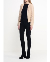 Женская светло-коричневая косуха от B.Style