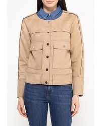 Женская светло-коричневая косуха от Tom Farr