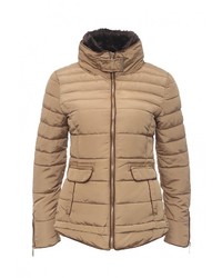 Женская светло-коричневая куртка-пуховик от Alcott