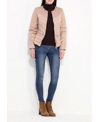 Женская светло-коричневая куртка-пуховик от Baon