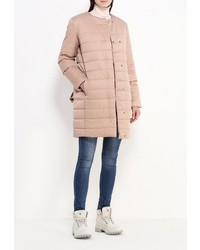 Женская светло-коричневая куртка-пуховик от Baon