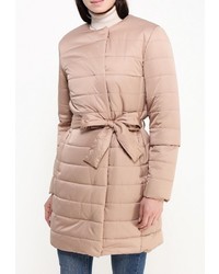 Женская светло-коричневая куртка-пуховик от Baon