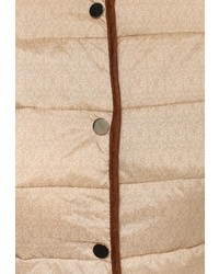 Женская светло-коричневая куртка-пуховик от Baon