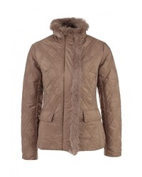 Женская светло-коричневая куртка-пуховик от Baon