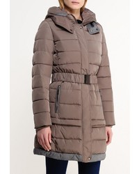 Женская светло-коричневая куртка-пуховик от Fantasy