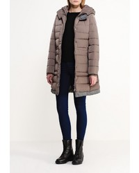 Женская светло-коричневая куртка-пуховик от Fantasy