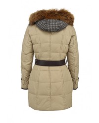 Женская светло-коричневая куртка-пуховик от FiNN FLARE