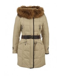Женская светло-коричневая куртка-пуховик от FiNN FLARE