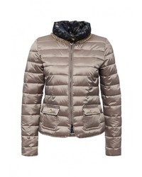 Женская светло-коричневая куртка-пуховик от Fontana 2.0