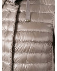 Женская светло-коричневая куртка-пуховик от Herno