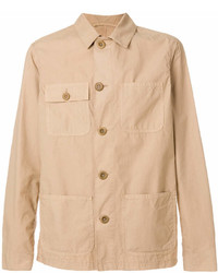 Мужская светло-коричневая куртка-рубашка от Altea