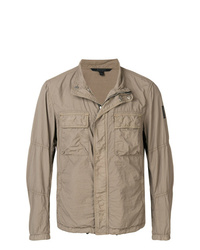 Мужская светло-коричневая куртка-рубашка от Belstaff