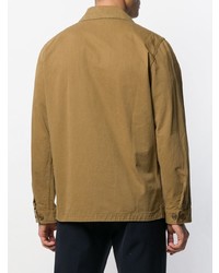 Мужская светло-коричневая куртка-рубашка от Aspesi