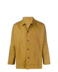 Мужская светло-коричневая куртка-рубашка от Casey Casey