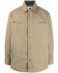 Мужская светло-коричневая куртка-рубашка от Craig Green
