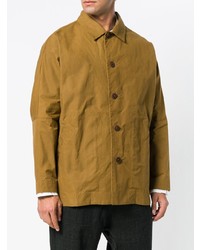 Мужская светло-коричневая куртка-рубашка от Casey Casey