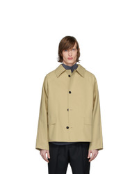 Мужская светло-коричневая куртка-рубашка от Kassl Editions