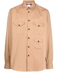 Мужская светло-коричневая куртка-рубашка от Paul Smith