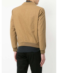 Мужская светло-коричневая куртка-рубашка от Kent & Curwen