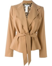 Женская светло-коричневая куртка от Dolce & Gabbana