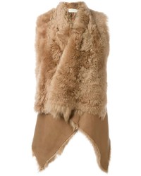 Женская светло-коричневая куртка от Drome