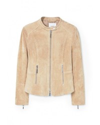 Женская светло-коричневая куртка от Mango