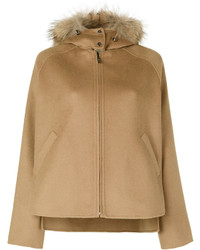 Женская светло-коричневая куртка от P.A.R.O.S.H.