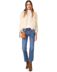 Женская светло-коричневая куртка от Mother