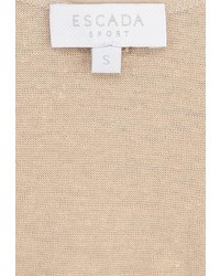 Женская светло-коричневая майка от Escada Sport