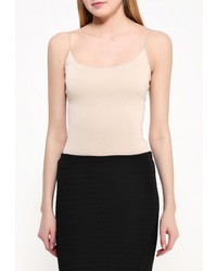 Женская светло-коричневая майка от Jennyfer