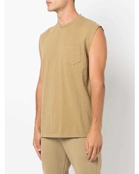 Мужская светло-коричневая майка от John Elliott