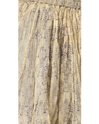 Светло-коричневая мини-юбка от Mes Demoiselles