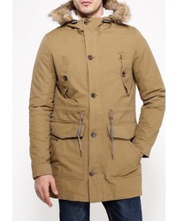 Мужская светло-коричневая парка от Alcott