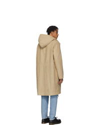 Мужская светло-коричневая парка от Ksubi