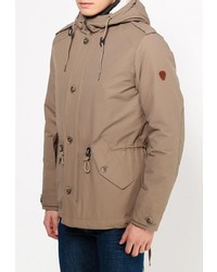 Мужская светло-коричневая парка от Conver